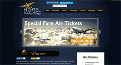 Desktop Screenshot of hotelgoldenwings.com